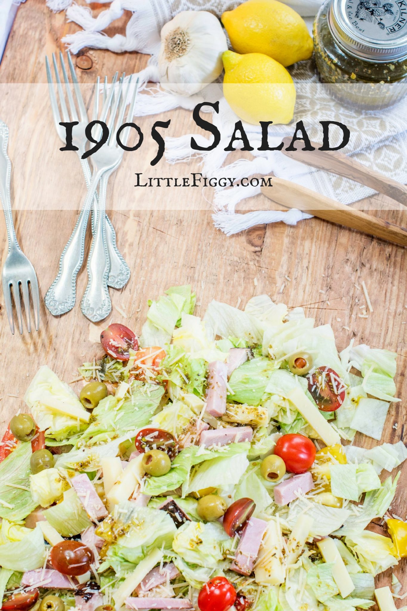 This is 1905 Salad from Columbia Restaurant in St. Augustine, is my favorite go to salad anytime of the year! Find the recipe Little Figgy Food