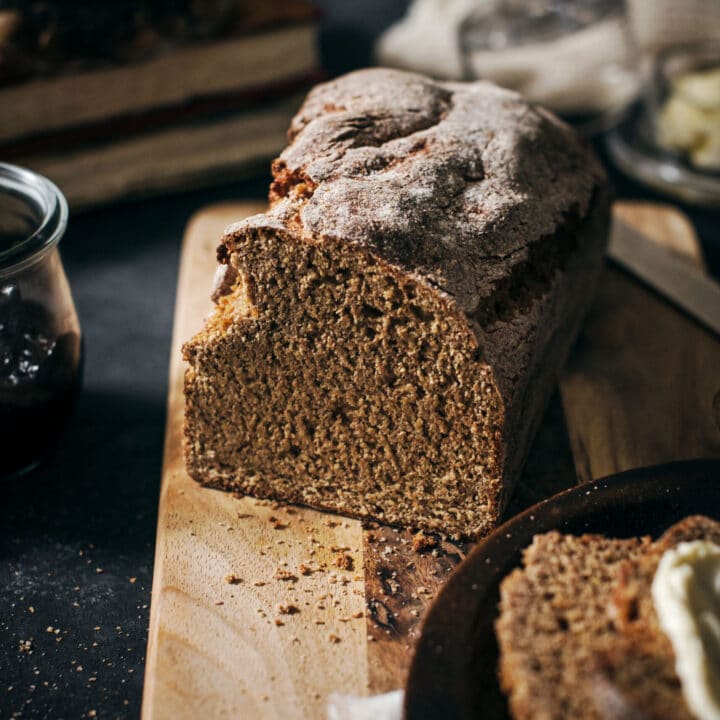 Loaf of Irish Brown Bread Recipe