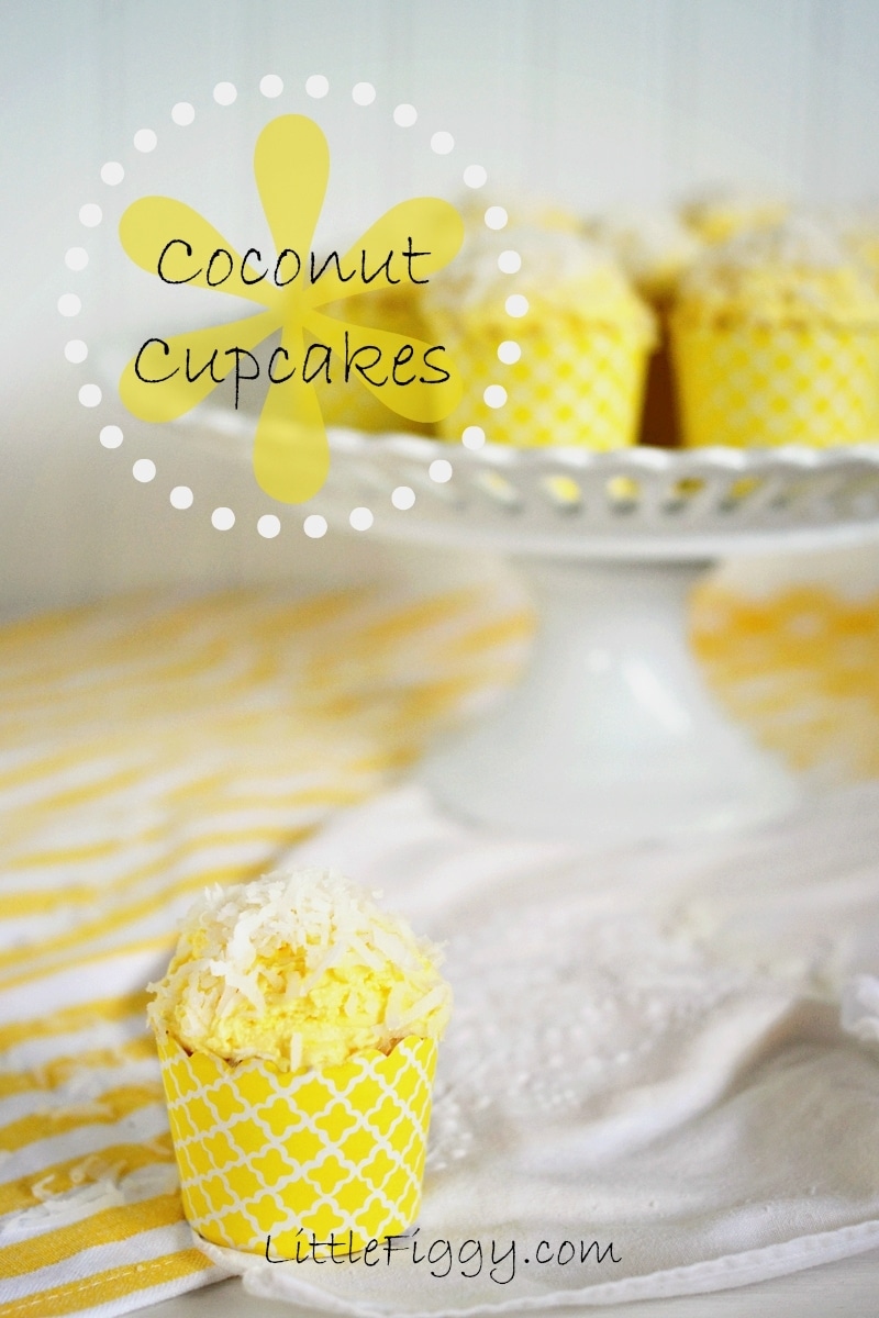 Coconut-Cupcakes-@LittleFiggyFood-#CoconutHappy