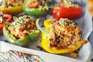 Taco Stuffed Florida Bell Peppers