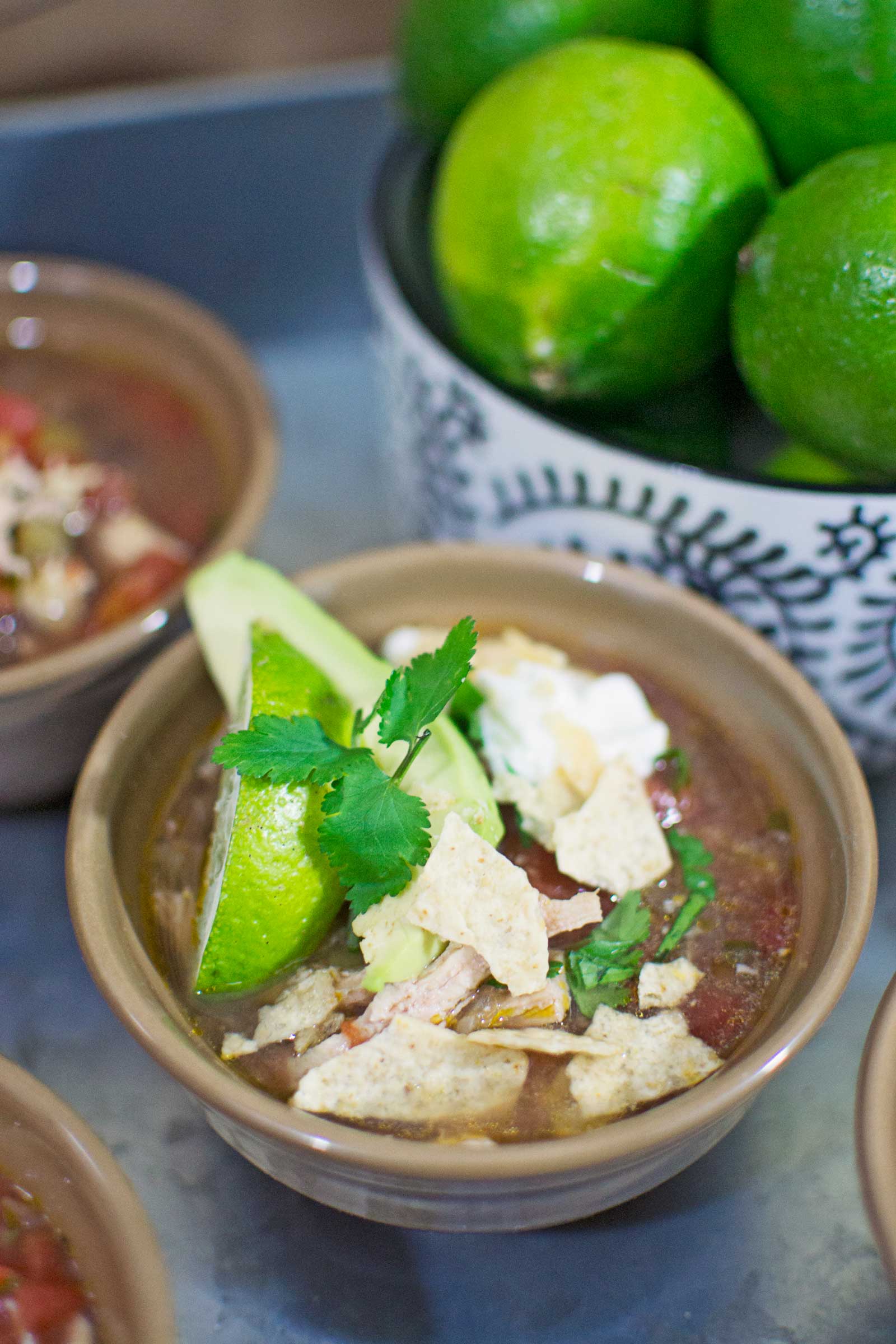 The Big Game # #gamedayglorysweepstakes - Chicken Lime Tortilla Soup