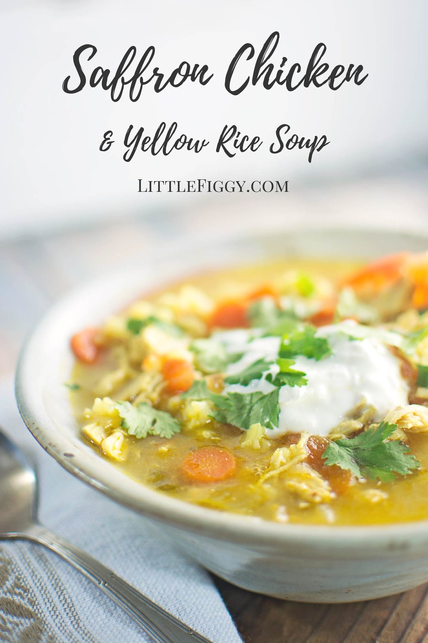 Saffron Chicken & Yellow Rice Soup - this is a great variation on Chicken Soup and is great just because or if you need a 
