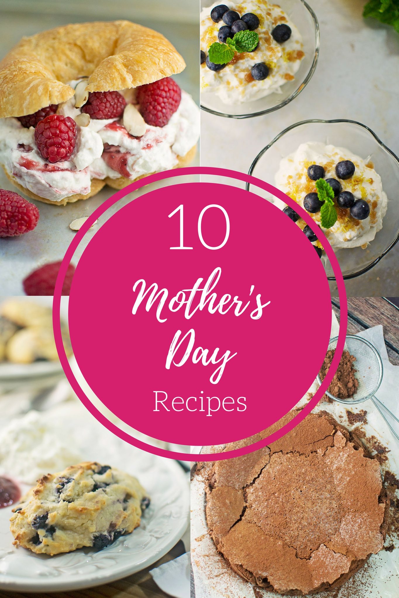 10 wonderfully sweet Mother's Day Recipes found @LittleFiggyFood