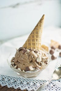 Easy to Make Decadent Chocolate Malt Ice Cream