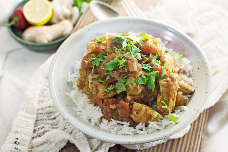 Easy to Make Madras Chicken Curry - Recipe @LittleFiggyFood
