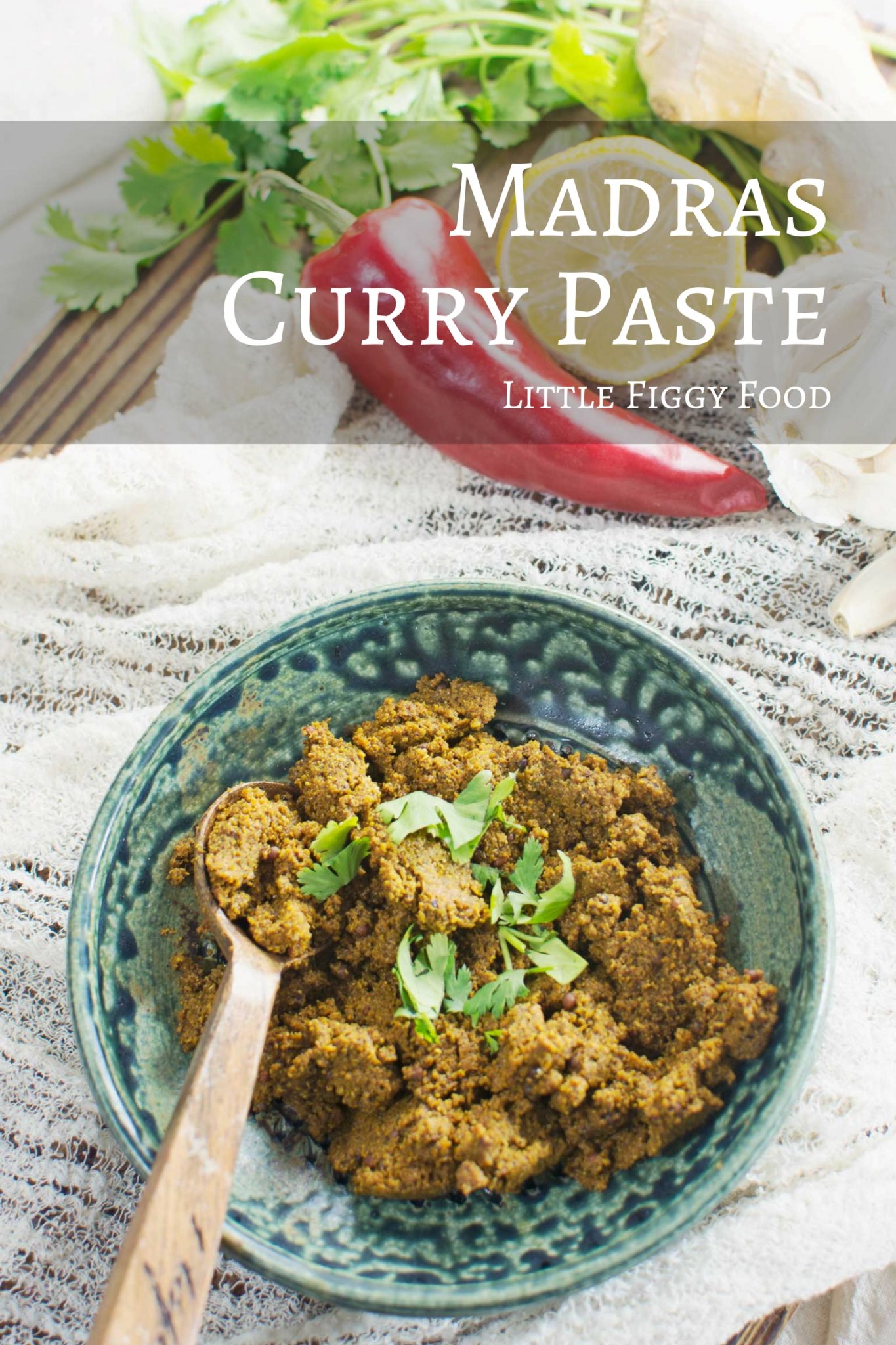 Use this Madras Curry Paste to pimp up your next meal! Recipe @LittleFiggyFood