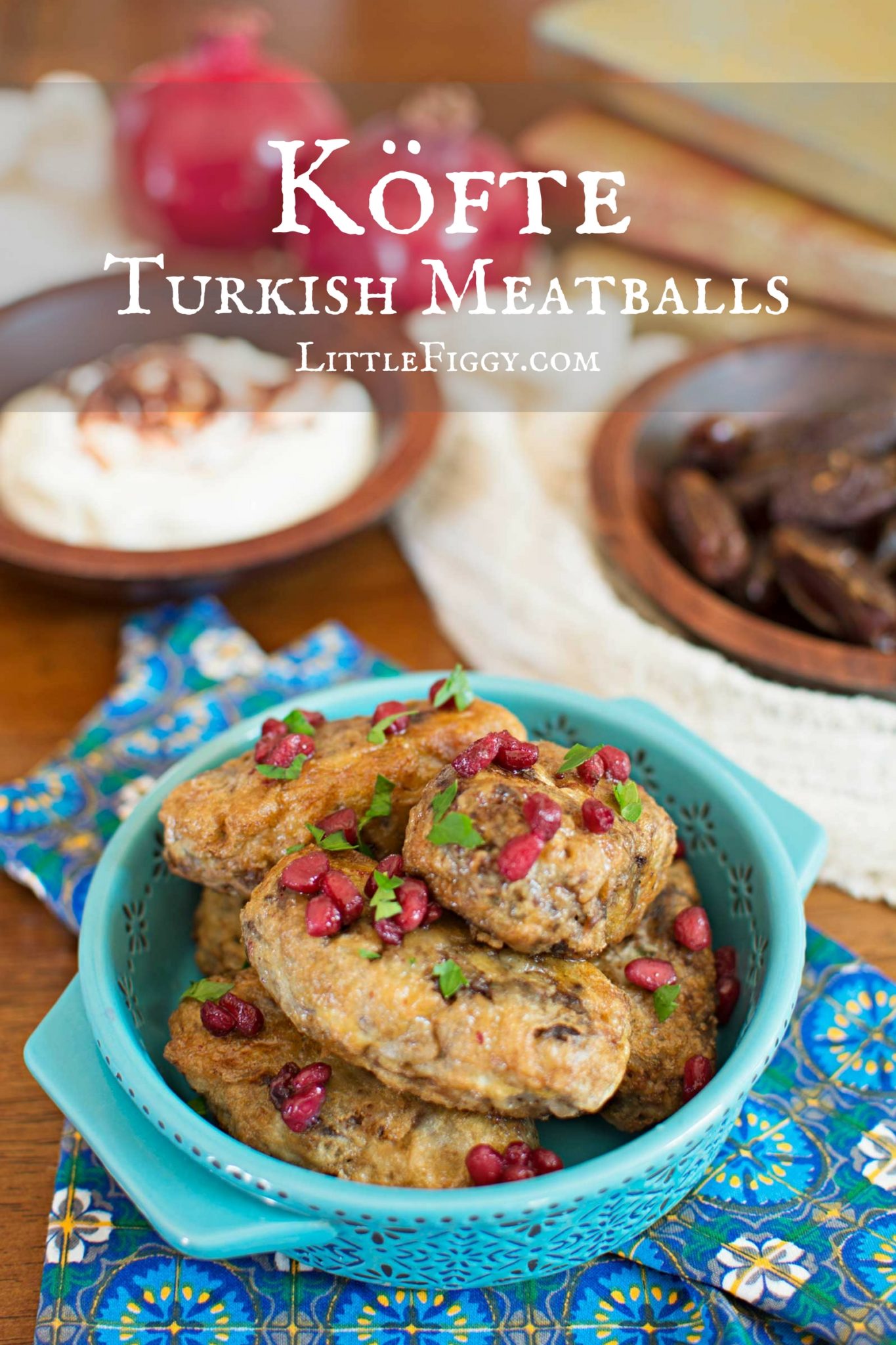Kofte Turkish Meatballs & My Bohemian Kitchen Update from Cost Plus World Market - Check out how I gave my kitchen a #fallrefresh - @LittleFiggyFood