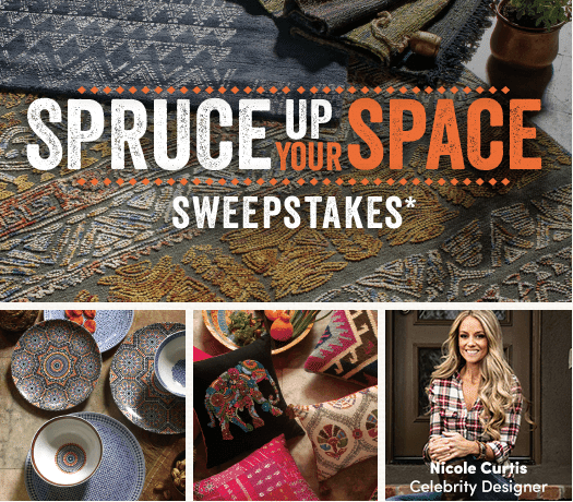 Spruce Up Your Space Sweepstakes from Cost Plus World Market
