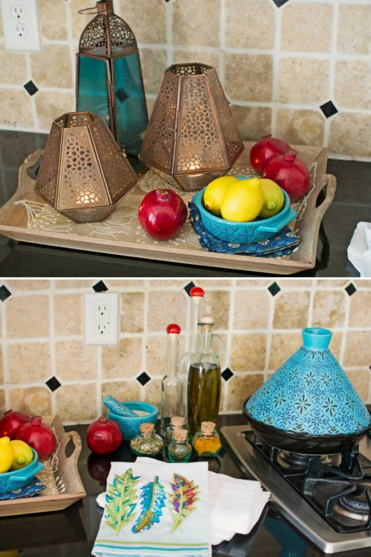 My Bohemian Kitchen Update from Cost Plus World Market - Check out how I gave my kitchen a #fallrefresh - @LittleFiggyFood