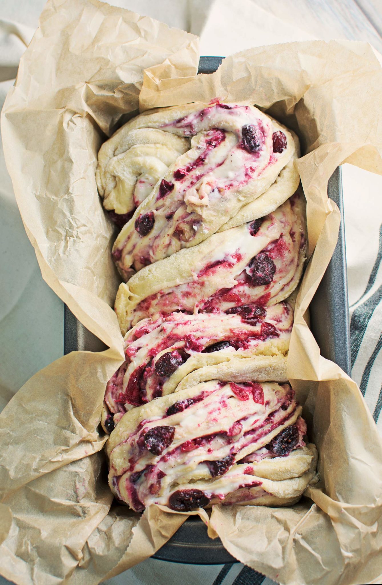 Unwrap the flavor of the season with this Cranberry Cream Cheese Babka!
