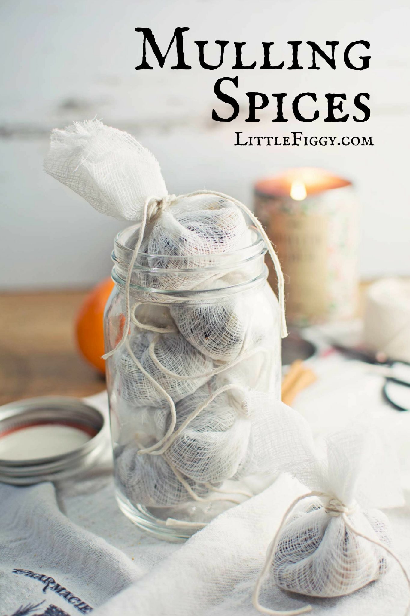 Mulling Spices, warm up a bottle of red wine or apple cider and add these spices to create cozy drinks! 
