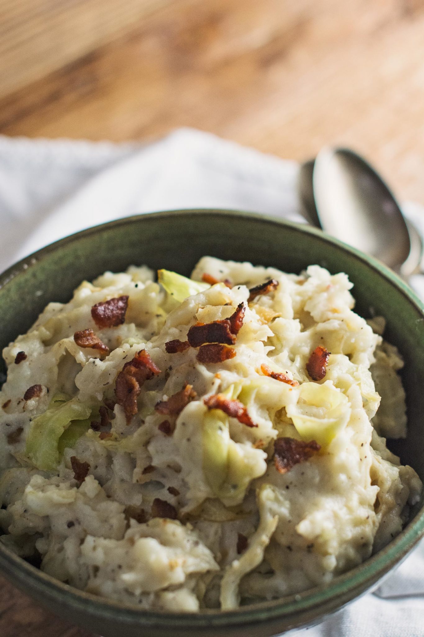 Try this take on the traditional Irish comfort food, Colcannon! Recipe @LittleFiggyFood