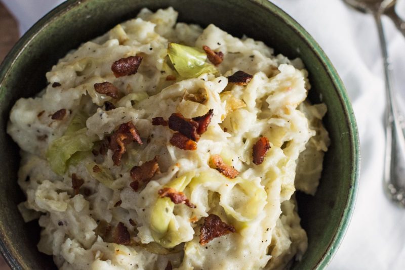 Try this take on the traditional Irish comfort food, Colcannon! Recipe @LittleFiggyFood