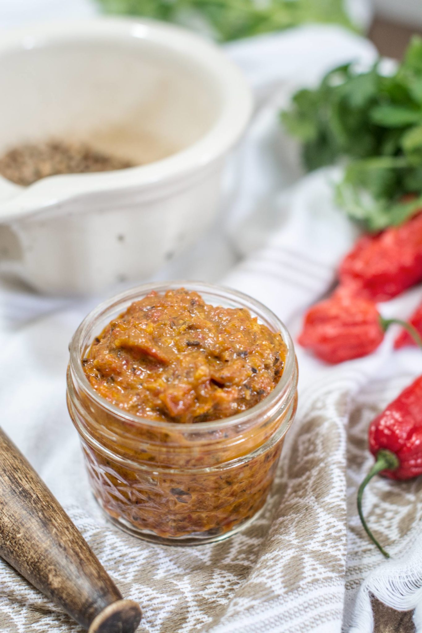 Try making this spicy and gorgeous flavored Harissa Paste, that is great used as a marinade, added to soups and stews or as a dipping sauce on the side when you need an extra bit of heat added. Find the Recipe at Little Figgy Food.
