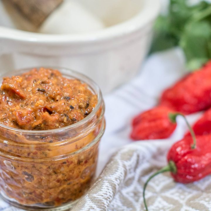 A super easy North African inspired Harissa Paste, a spicy and gorgeous addition to your amp up your meals.
