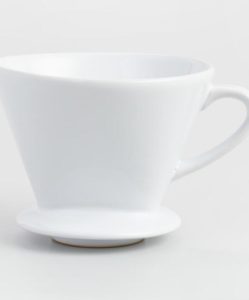 White Euro Ceramic Drip Coffee Filter