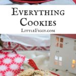 Everything Cookies, the ideal recipe to use up your holiday baking leftovers! Enjoy for yourself, perfect for cookie swaps or enjoy giving as a gift from your kitchen! Get the Recipe at Little Figgy Food! #GiftThemJoy #WorldMarketTribe @WorldMarket #ad