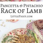 Pancetta wrapped Pistachio Rack of Lamb, get the recipe at Little Figgy Food! @TheFreshMarket #TFMfortheHolidays #ad