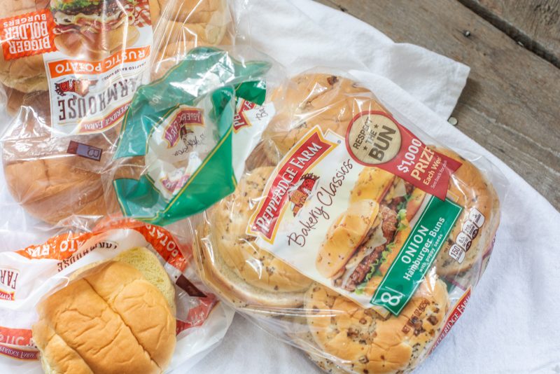 Pepperidge Farm Hamburger Buns in packaging