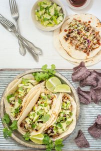BBQ Pulled Pork Taco Recipe with Apple Salsa