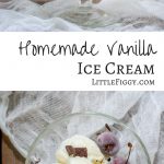 Easy to make Homemade Vanilla Ice Cream Recipe