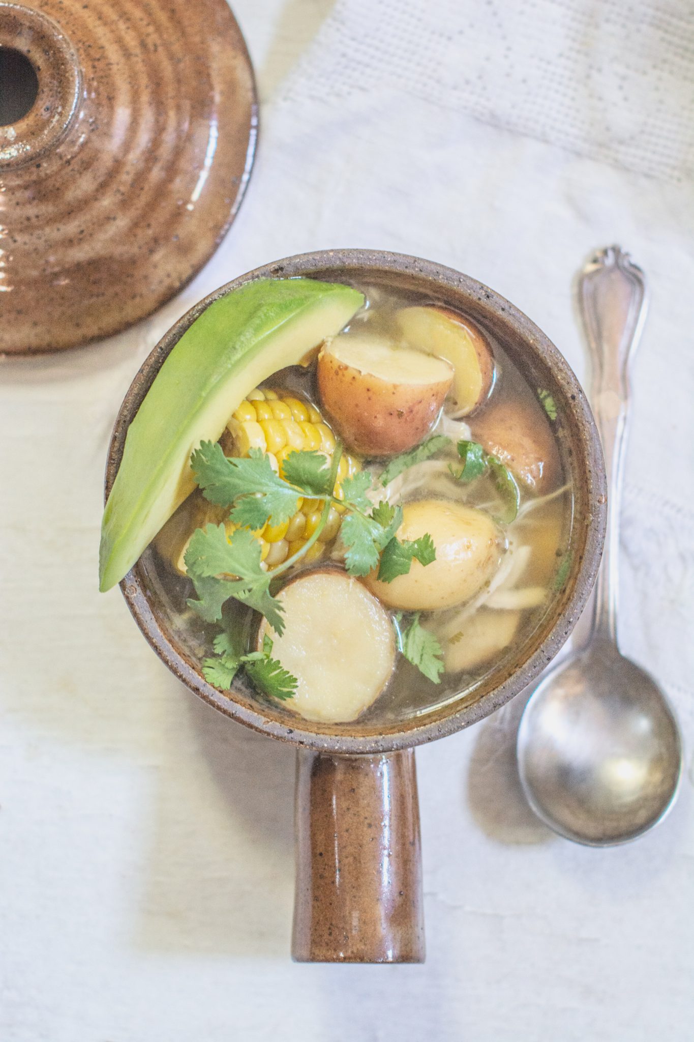 Instant Pot Chicken Corn and Potato Stew