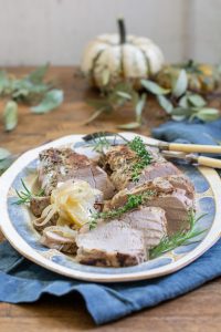 Roast Pork Loin with Garlic and Rosemary Recipe