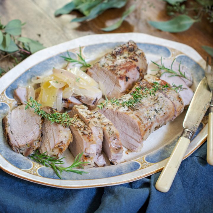 Roasted Pork Loin recipe, how to roast pork tenderloin and more