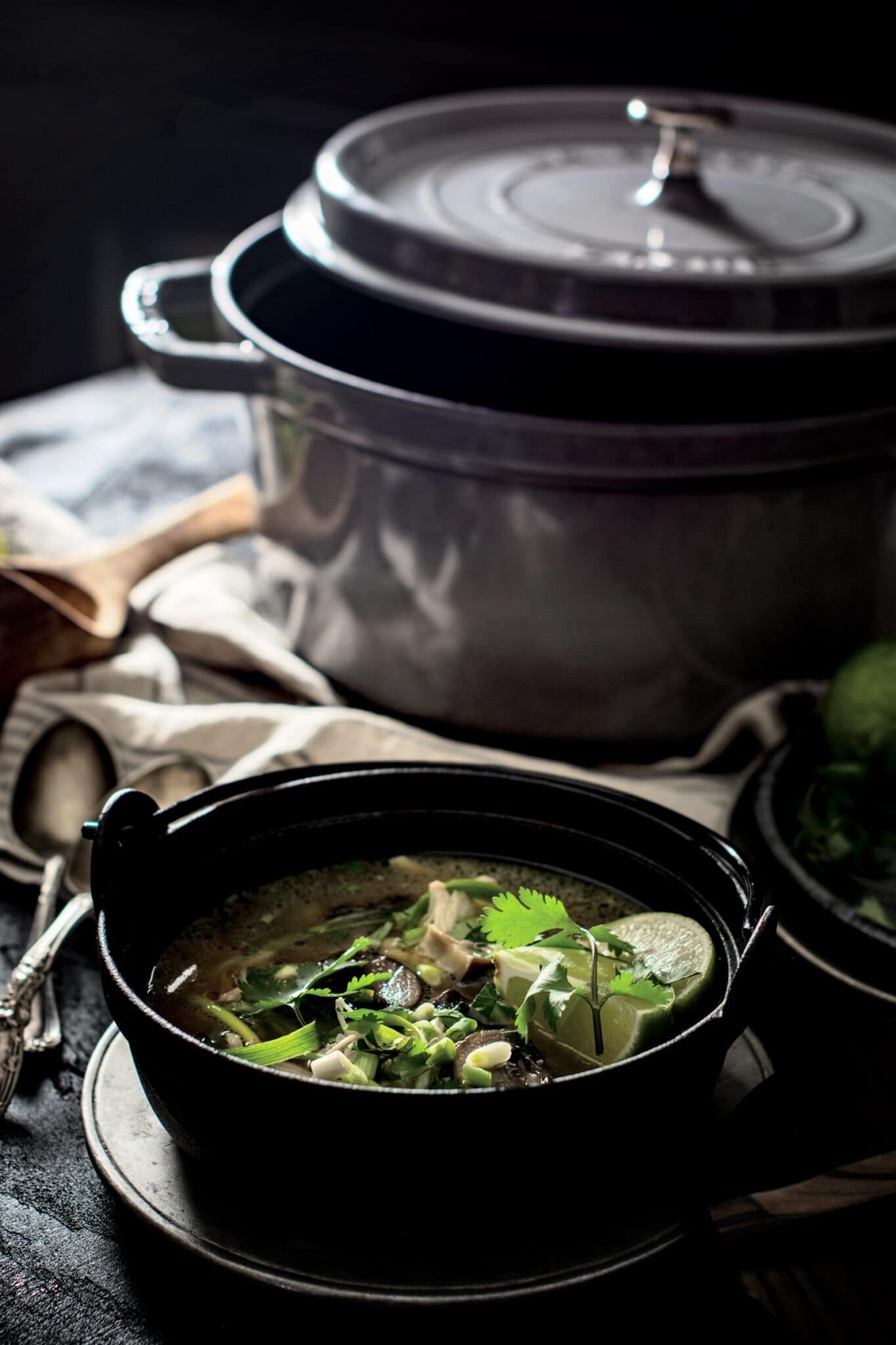 Serve up Tom Kha Gai recipe and cozy up during the chilly nights.