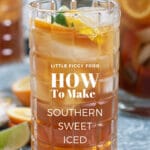 How to Make Southern Sweet Iced Tea