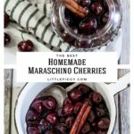 Making homemade maraschino cherries