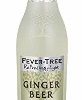 Fever-Tree Refreshingly Light Ginger Beer, No Artificial Sweeteners, Flavourings or Preservatives, 16.9 Fl Oz (Pack of 8)
