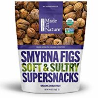 Made In Nature Organic Dried Smyrna Figs, 40 oz Bag- Non-GMO Vegan Dried Fruit Snack