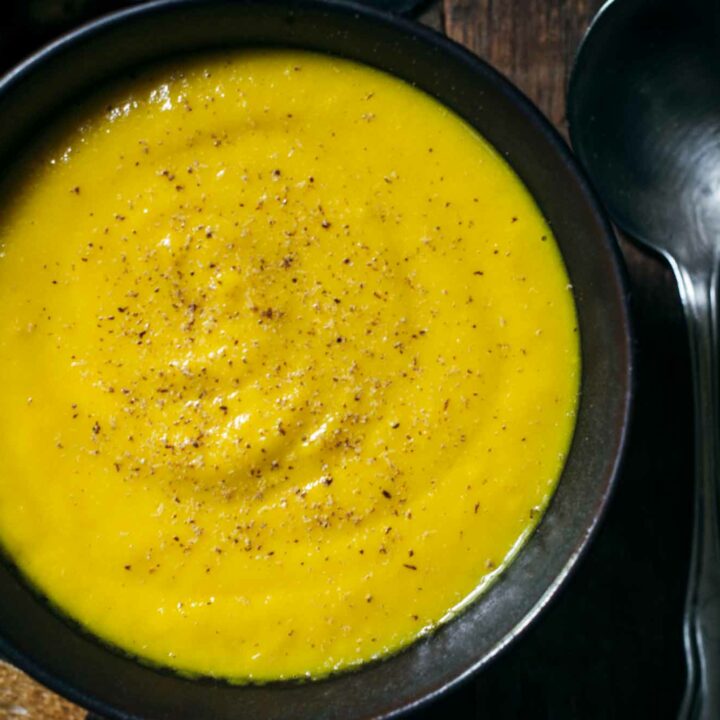 Creamy Fall Apple and Butternut Squash Soup Recipe