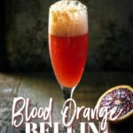 Blood orange Belinni recipe with Prosecco