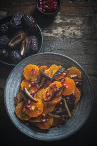 Moroccan Inspired Date and Orange Salad