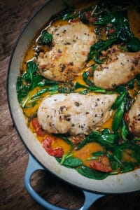 One Pan Tuscan Chicken Recipe