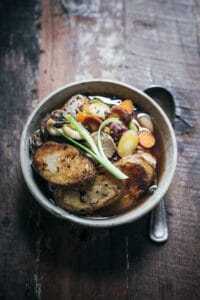 Potato Mushroom Chicken Hot Pot
