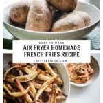 Air Fryer Homemade French Fries