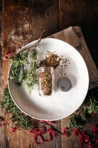 Gift Giving Ideas: Easy Dried Herb Bruschetta Mix Recipe
